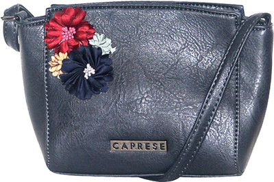 

Caprese Women Casual Blue PU Sling Bag