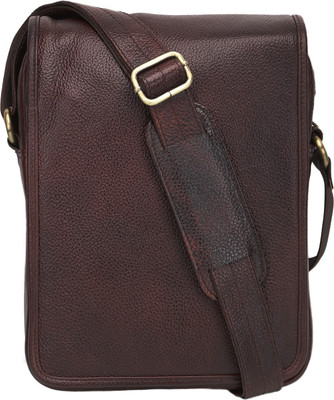

Primo World Men & Women Formal Brown Genuine Leather Sling Bag