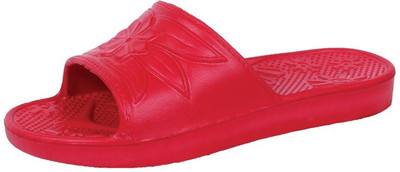 

KAYSTAR Casual Red Slip On Flip-flops Slipper Flip Flops