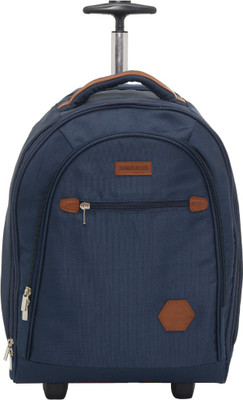 Bags R Us BACKPACK CABIN TROLLEY Small Travel Bag - Medium(Blue)