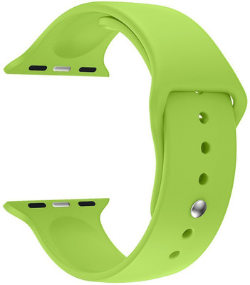 

House of Quirk iWatch Band 42mm Silicone Strap (WATCH NOT INCLUDED) - Green Smart Watch Strap(Green)
