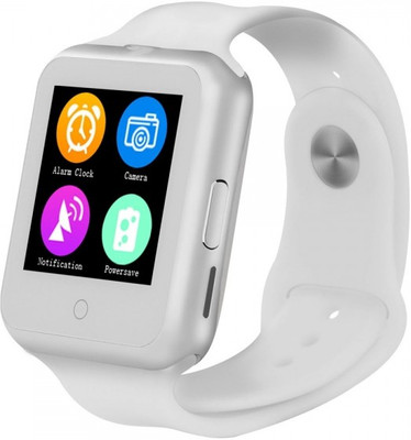 

MOBILE FIT SD MD-215 U8 WHITE Bluetooth Smartwatch Compatible with All Android Mobiles Red Smartwatch (WHITE Strap Regular) WHITE Smartwatch(White Strap FREE SIZE)