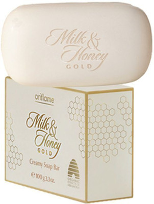 

Oriflame Sweden Milk & Honey Gold softening creamy Soap Bar(pack of 1) 100g(100 g)