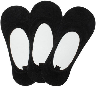 PinKit Men Solid Peds/Footie/No-Show(Pack of 3)