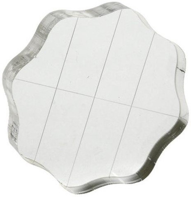 

Craftreat Stamping Grid SGAB5202 Acrylic Block Stencil(Pack of 1, Grid)