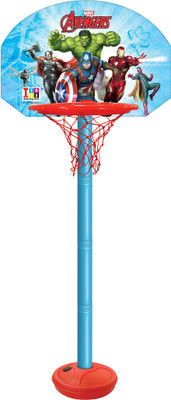 

Marvel adjustable basketball set Basketball