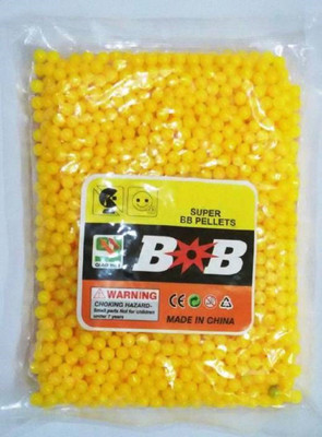 

Sakshi Enterprises 1000 Pcs Plastic Bb Bullets For Toy Guns & Air Gun For Kids(Yellow)