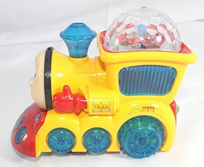 

Tako bell 3D Light Train Engine With Very Cute Music & Lighting Effects On Floor And Ceiling Smart toys for smart kids(Multicolor)