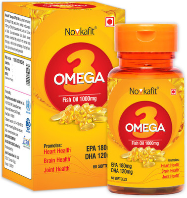 

Novkafit Omega-3 Fish Oil 1000 mg(60 No)
