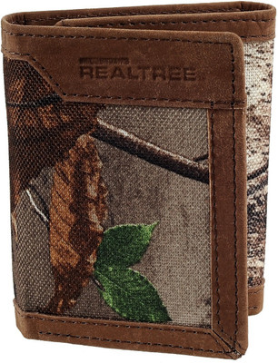 

real tree Girls Brown Canvas Wallet(11 Card Slots), Multicolor