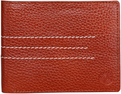 

SCHARF Men Brown Genuine Leather Wallet(6 Card Slots)