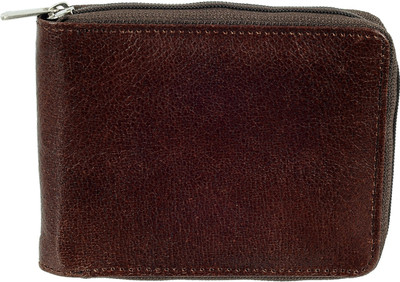 

leather bull Men Brown Genuine Leather Wallet(3 Card Slots), Tan