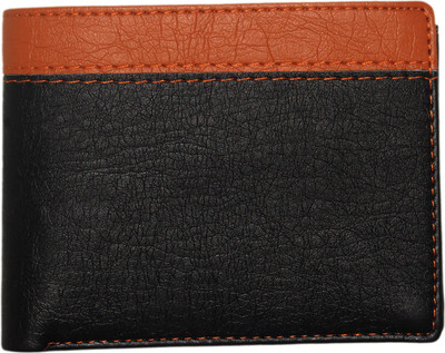

Wildmount Men Tan, Black Artificial Leather Wallet(6 Card Slots)