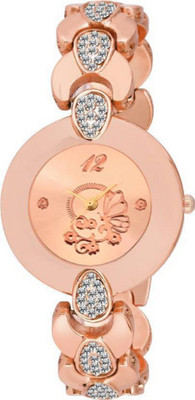 

Miss Perfect Fency Dial printing Dimond watch(copper) Chain watch for Women Watch - For Girls