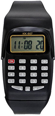 

ROKCY New Model Black Designer Calculator Stylish Watch - For Boys & Girls Watch - For Boys