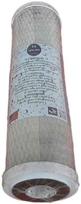 

Aquahire 10 inch C.T.O Solid Filter Cartridge Silver Solid Filter Cartridge(5, Pack of 1)