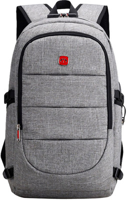 

ZELP Laptop Bag With For Unisex 13 L Laptop Backpack(Grey)