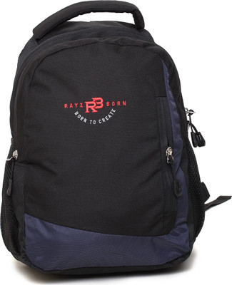 

Rayzborn Gardenia Waterproof Backpack(Black, 22 L)