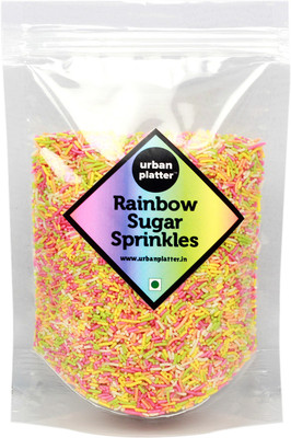 

Urban Platter Rainbow Sprinkles(400 g, Sweet)