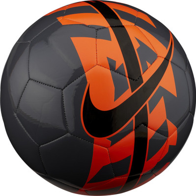 

Nike REACT Football - Size: (Pack of 1, Grey, Orange, Black, Dark grey;total orange;black
