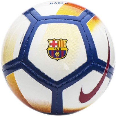 

Nike FCB Barcelona Pitch Football - Size: (Pack of 1, White, Red, White;noble red;university gold