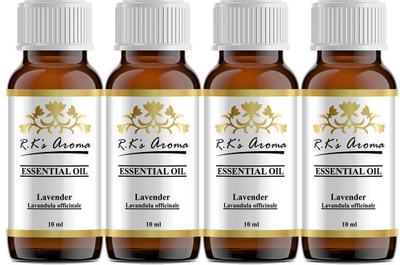 

Rks Aroma Lavender (french) Essential Oil - 100% Pure & Natural (Pack of 4)(40 ml)