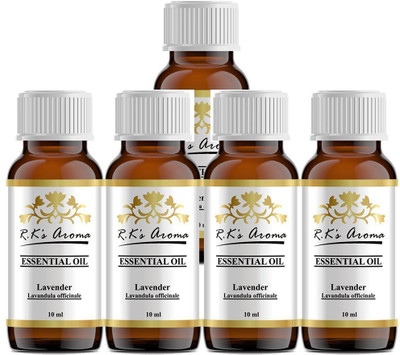 

Rks Aroma Lavender (french) Essential Oil - 100% Pure & Natural (Pack of 5)(50 ml)