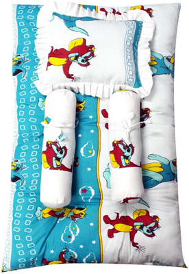 

Rainbow Bazzarr Cotton Bedding Set(White)