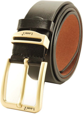 

Leon's Men Casual, Party, Evening, Formal Black Artificial Leather Belt