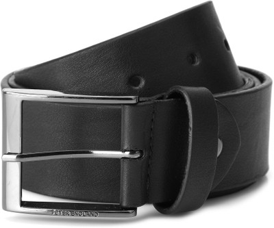 

Peter England Men Black Synthetic Belt, Navy