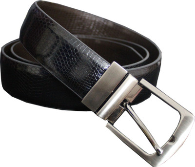 

wild zarza london Men Black Artificial Leather Belt
