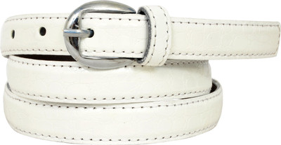 

Altek Women Casual White Synthetic Belt