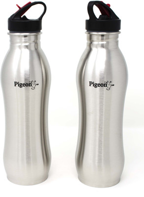 

Pigeon Swig 750 ml Sipper(Pack of 2, Silver)