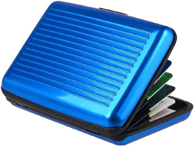 

ACCESSOREEZ 6 Card Holder(Set of 1, Blue)