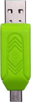 

white panther Micro USB SD+TF OTG Card Reader(Multicolor)