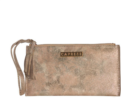 

Caprese Casual Gold Clutch