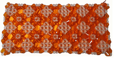 

Rosy Casual Orange Clutch