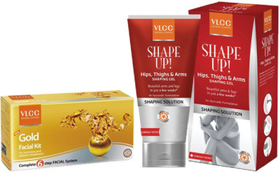 

VLCC Shapeup Hips Thighs Arms Gel and Gold Facial Kit(Set of 1)