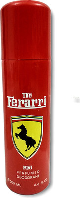 

THE FERARRI RED DEODORANT Perfume Body Spray - For Men & Women(200 ml)
