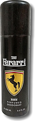 

THE FERARRI BLACK DEODORANT Perfume Body Spray - For Men & Women(200 ml)