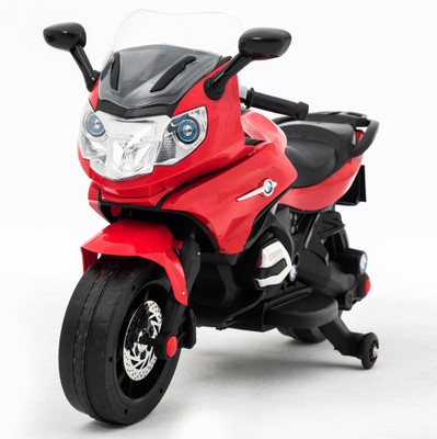 

Toyhouse Sports Bike 12V Rechargeable Bike Battery Operated Ride On(Multicolor), Red