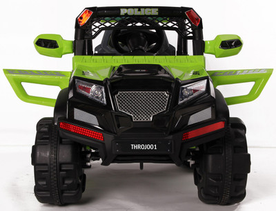 

Toy House Off Roader Ranger Rechargeable Jeep with Remote for kids (2 to 4 yrs) Jeep Battery Operated Ride On(Green)