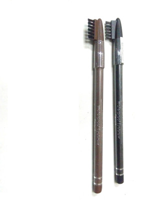 

Natural long lasting waterproof eyebrow shaper eyebrow pencil black and brown(black, brown)