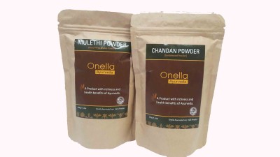 

Onella Ayurveda Mulethi + Chandan Combo Pack (400 g)(400 g)