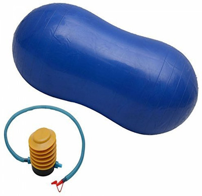 

FITGURU PEANUT BALL & ANTI BURST BALL 40X80 CMS BLUE Gym Ball(With Pump)