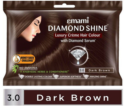 

EMAMI DIAMOND SHINE DARK BROWN Hair Color(DARK BROWN)