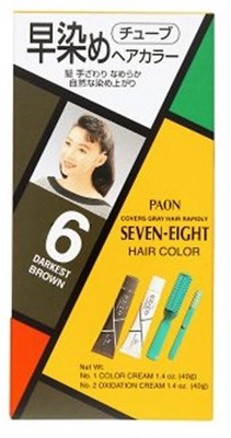 

Schwarzkopf Seven Eight Permanent Hair Color, 6 Darkest Brown Hair Color(Darkest Brown)
