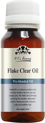 

Rks Aroma Flake Clear Pre Blended Oil Hair Oil(50 ml)