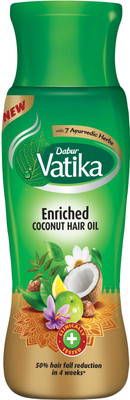 

Dabur Vatika Enriched Coconut Hair Oil(300 ml)