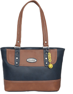 

Alliya Shoulder Bag(Tan, Blue), Blue;tan